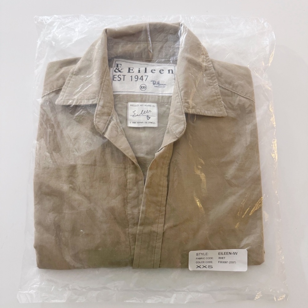 Frank & Eileen Eileen Button Down Shirt NWOT